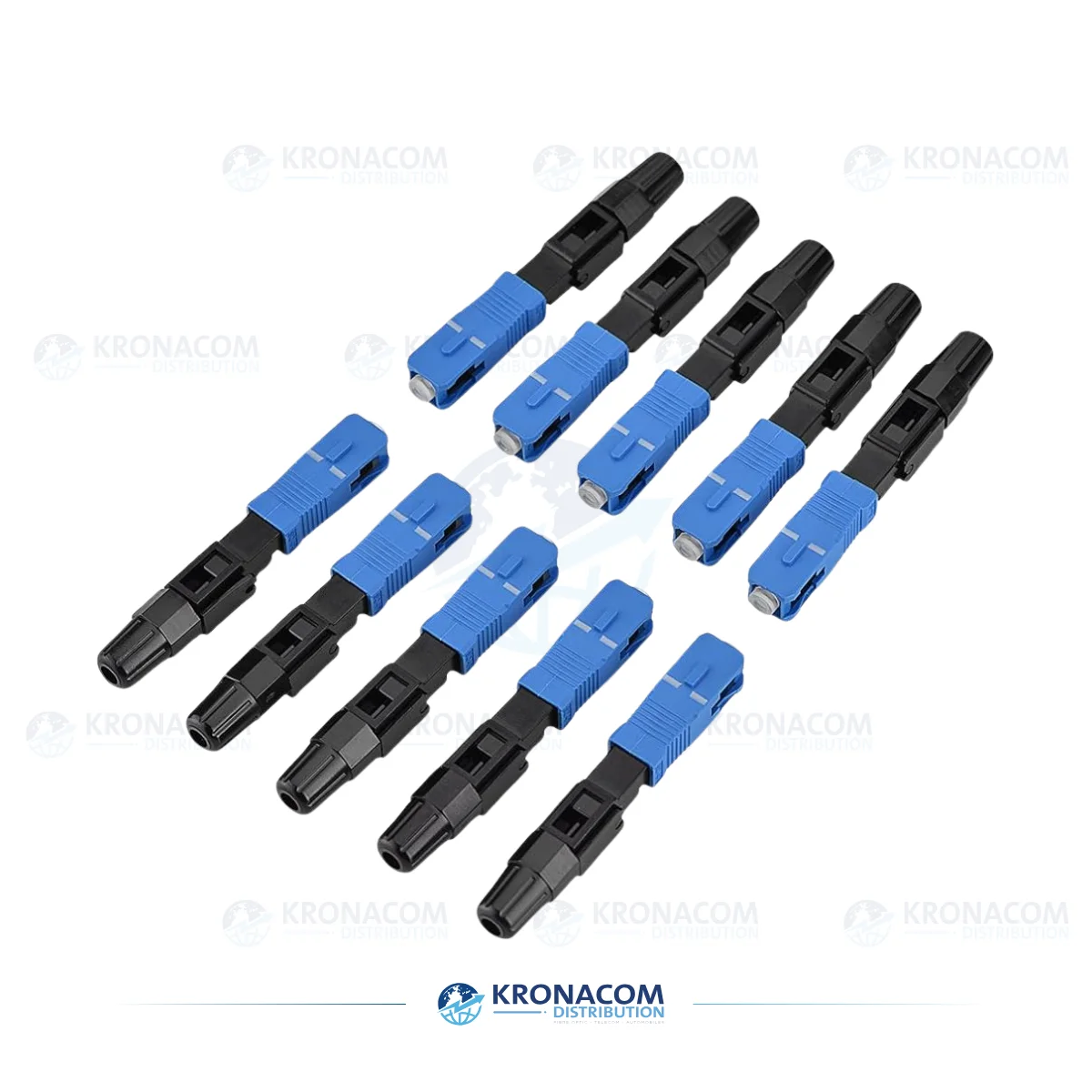 SC/UPC Glasfaser-Schnellverbinder – Set von 10