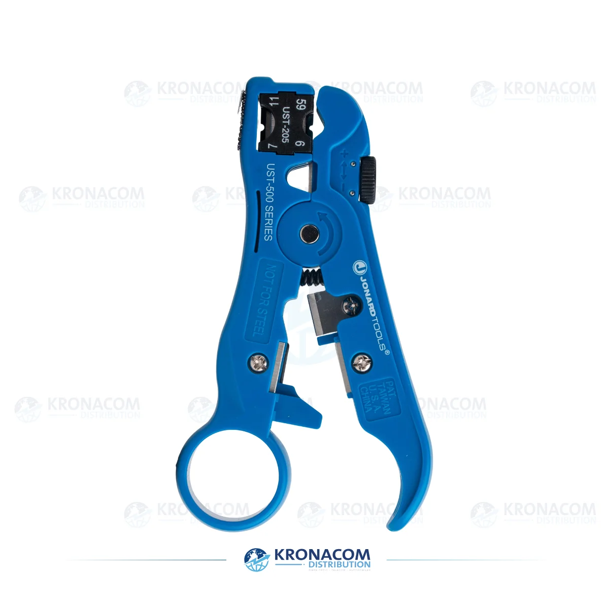 UST-500 Universal-Abisolierer – Für Koaxial-, Netzwerk- und Telefonkabel