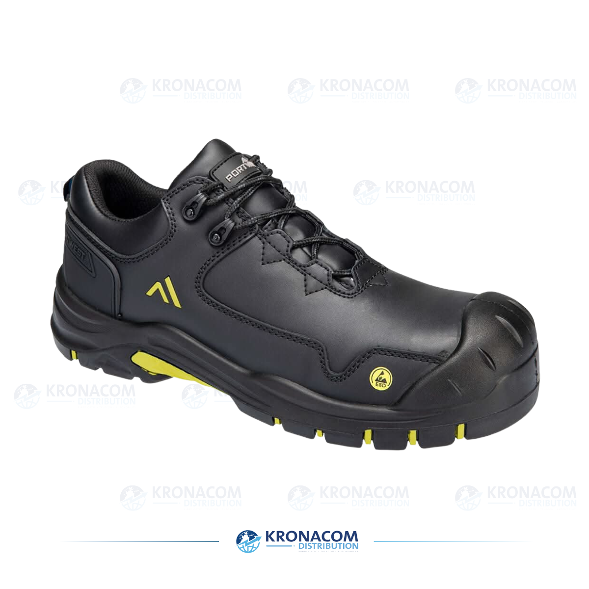 FC19 – Composite Action Leather Low Shoe S3S ESD HRO SR SC FO