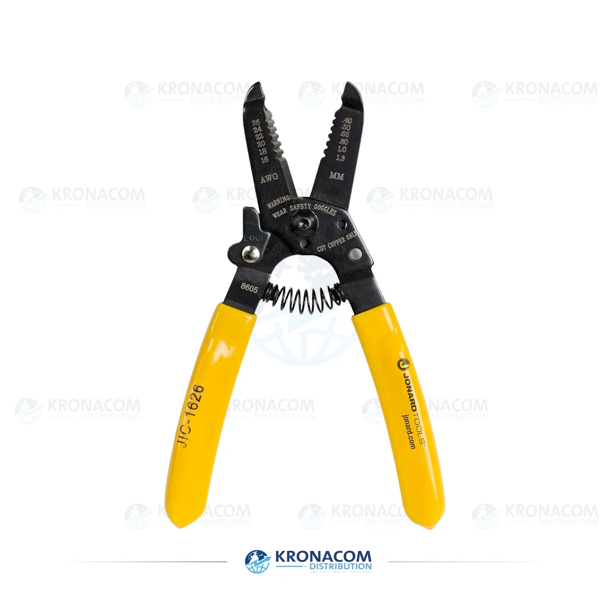 JIC-1626 Abisolierzange für Drähte, 16–26 AWG