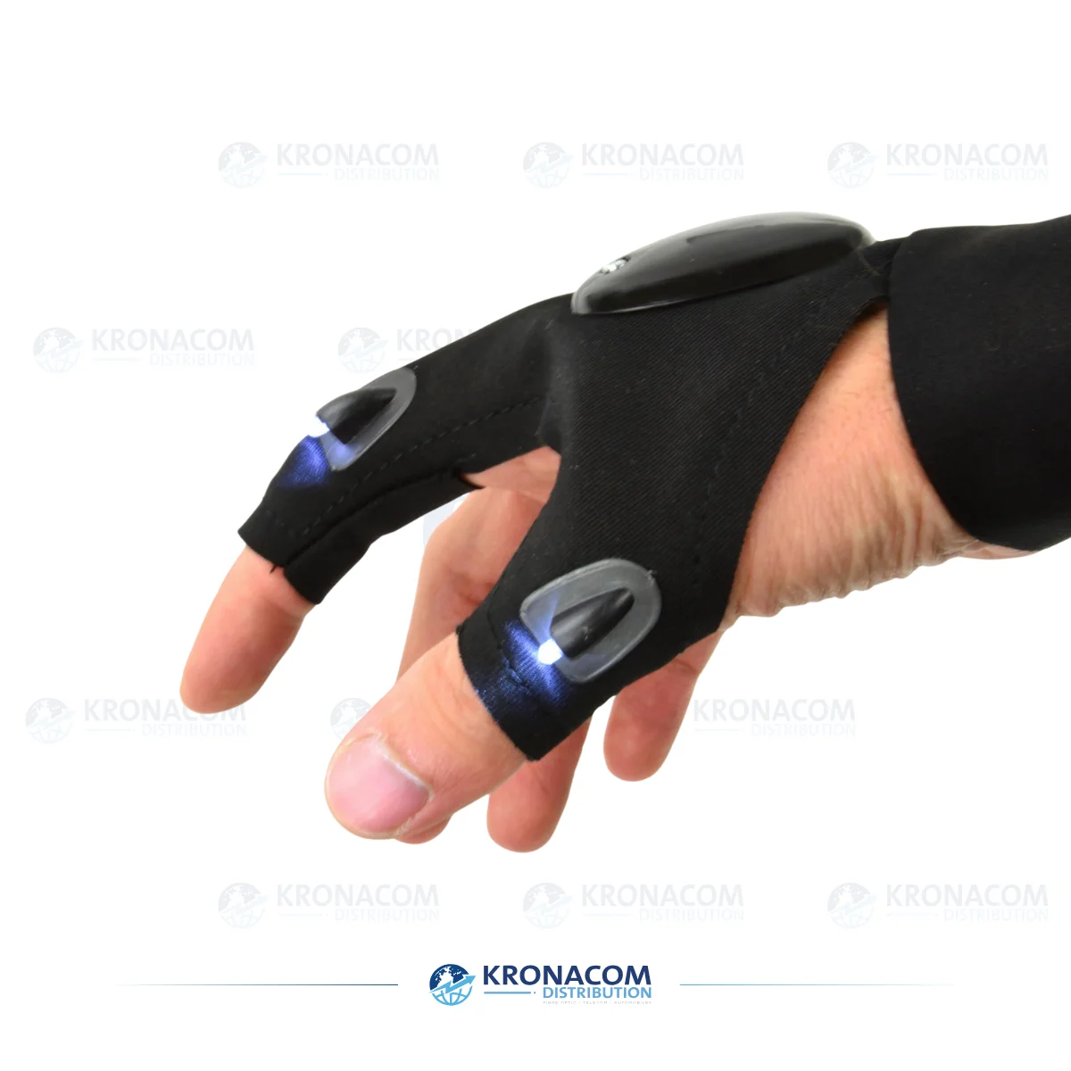 PA14 – Wiederaufladbare LED-Arbeits-Handschuhe (1 Paar)